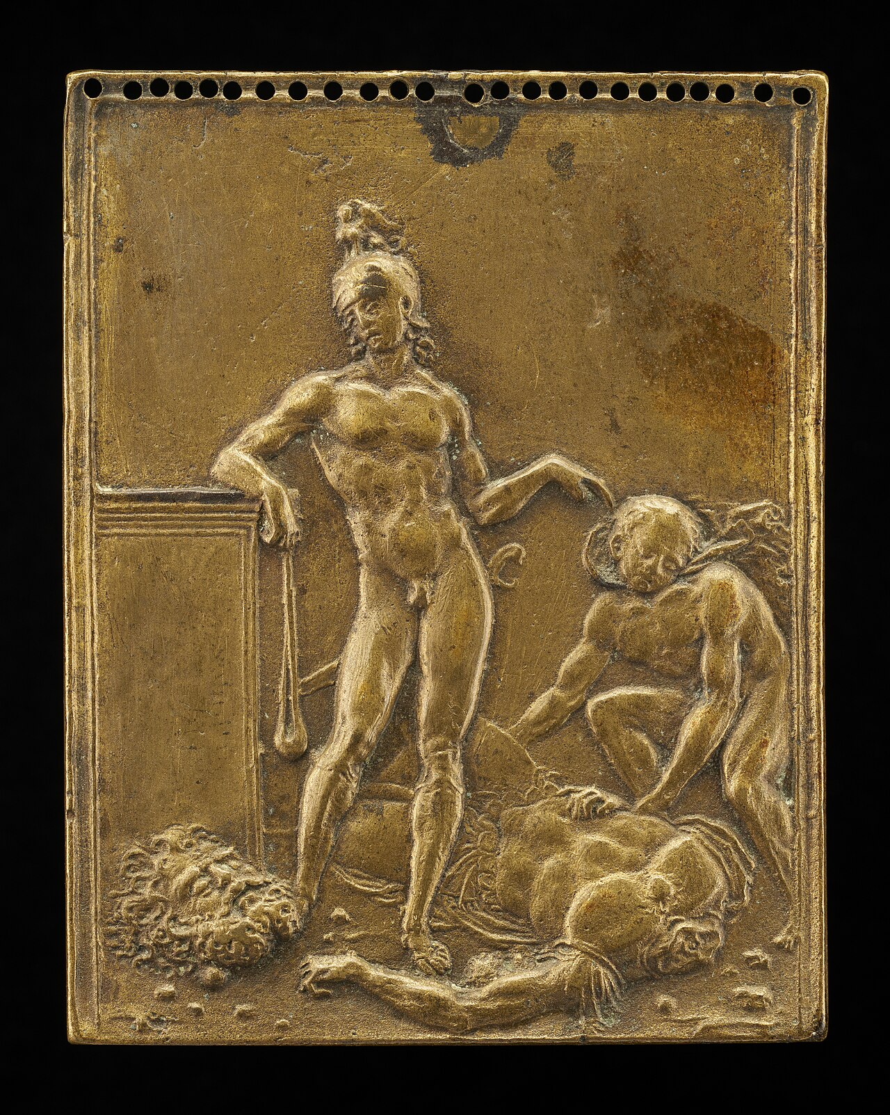 David Triumphant over Goliath by Galeazzo Mondella
