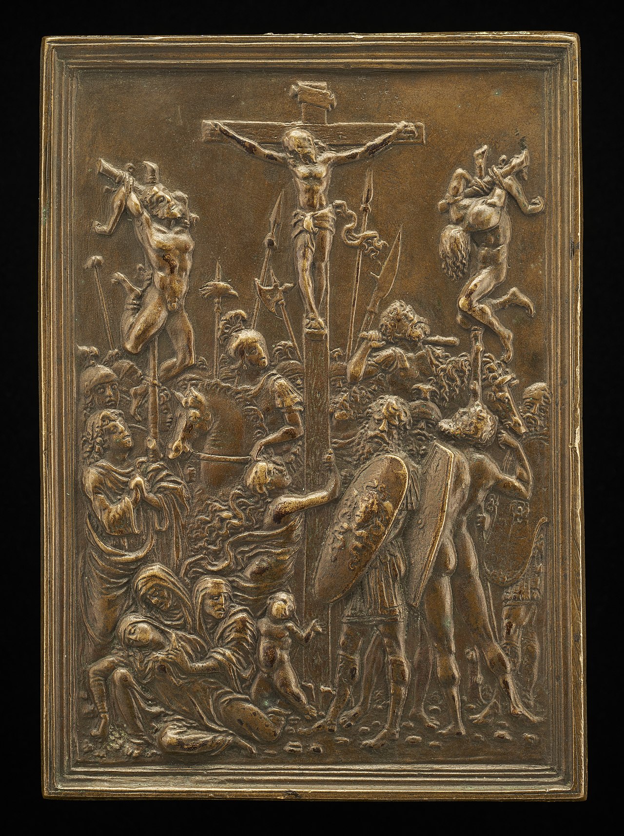 The Crucifixion by Galeazzo Mondella