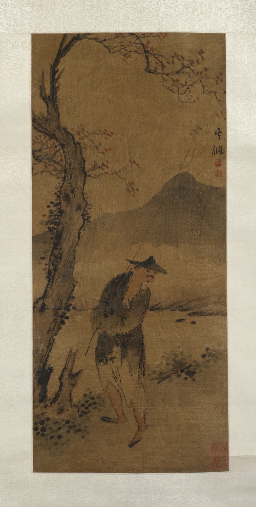 Fisherman by Gao Qipei