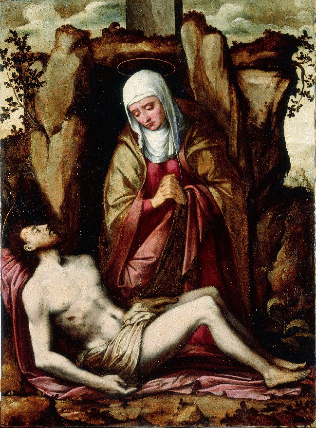 Pietà by Gaspar Becerra