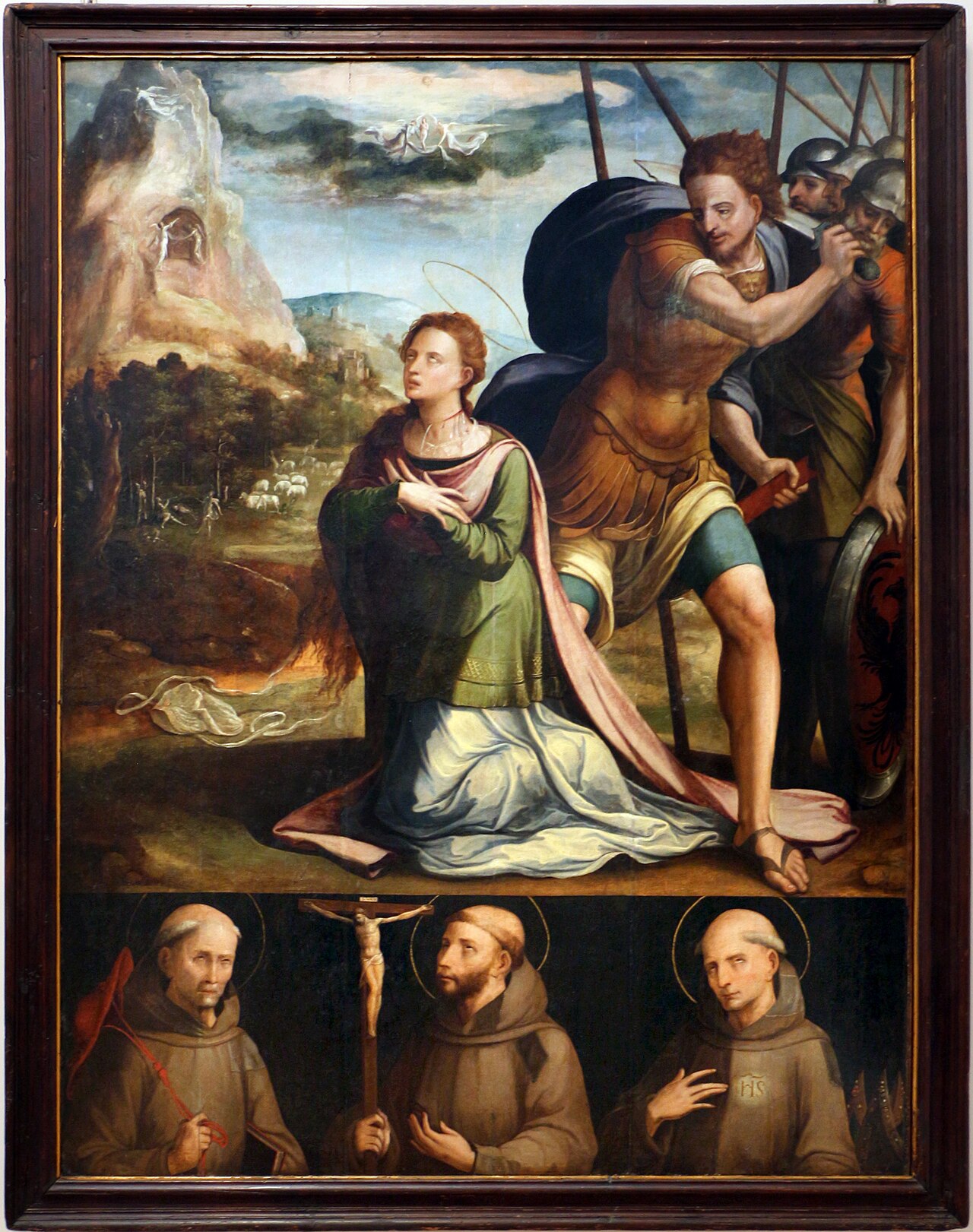 Martyrdom of Saint Catherine by Gaspar Dias