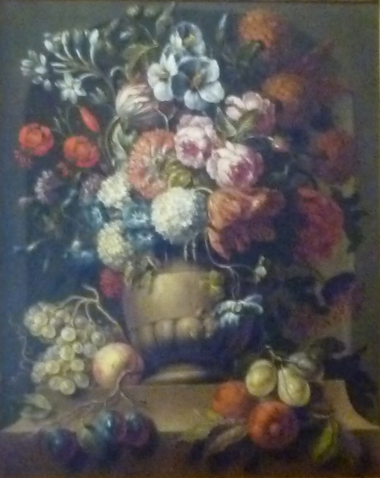 Flowers and fruits by Gaspar Peeter Verbruggen the Younger