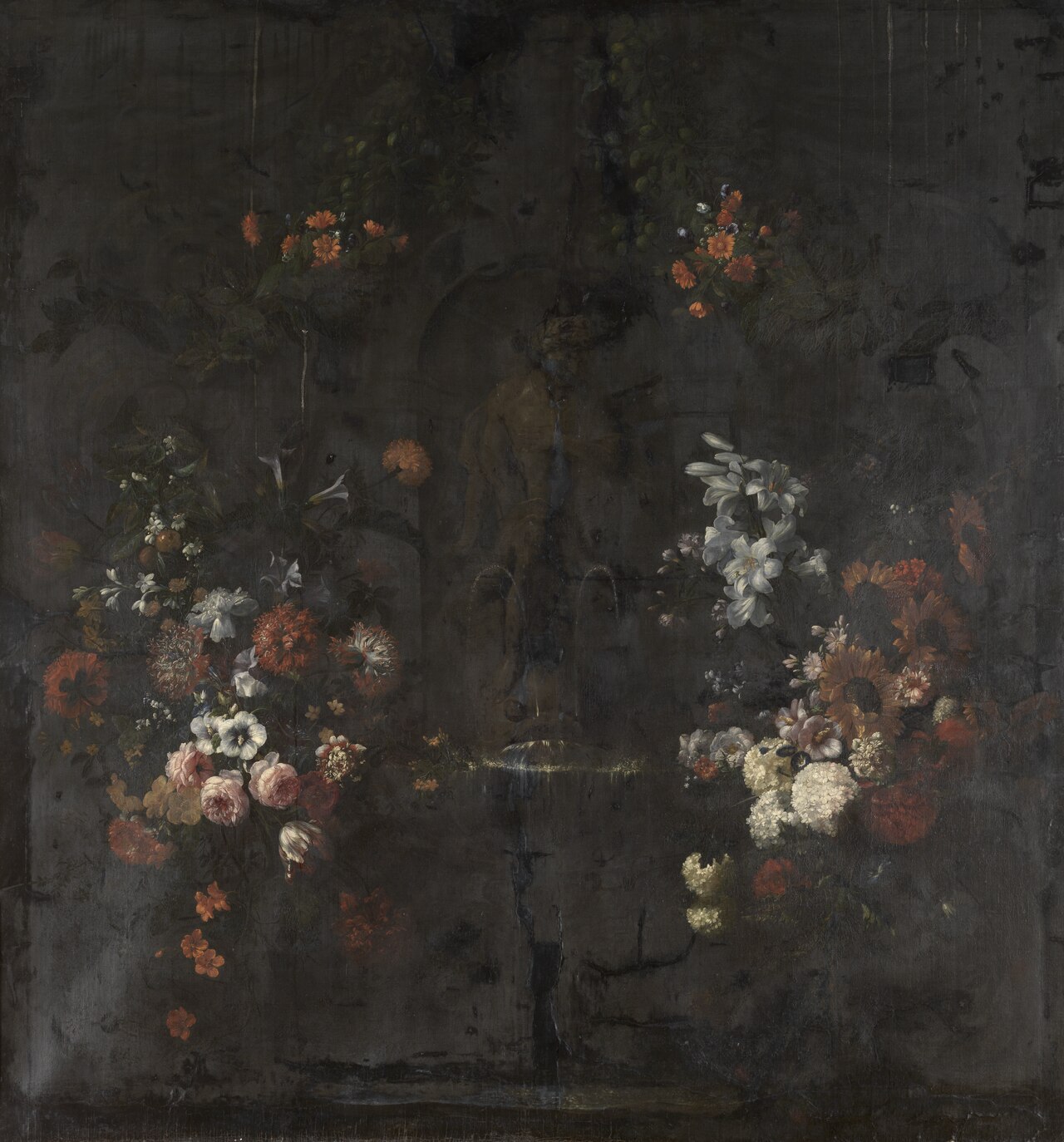 Statue of Apollo with Flowers by Gaspar Peeter Verbruggen the Younger
