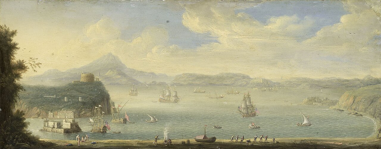 View of the Gulf of Naples by Gaspar van Wittel