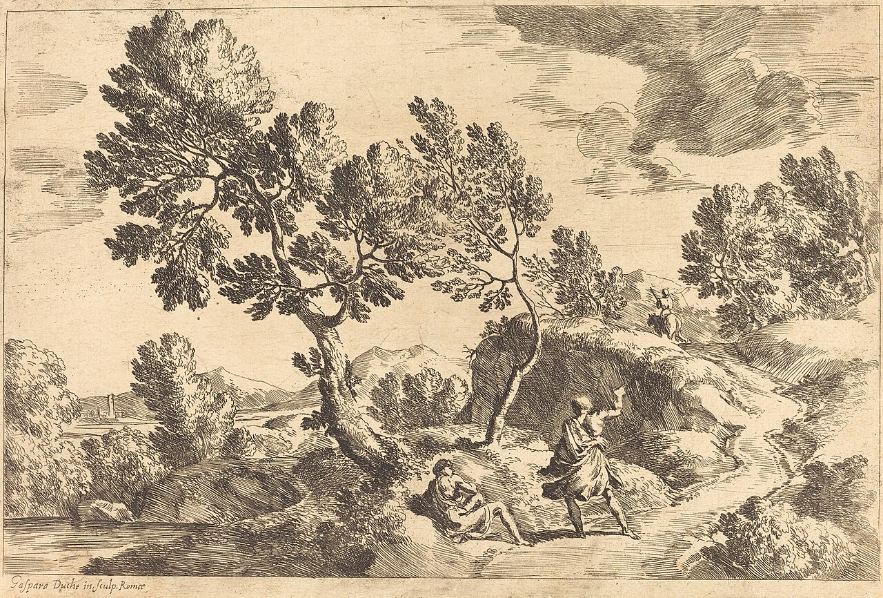 Roman Landscape by Gaspard Dughet