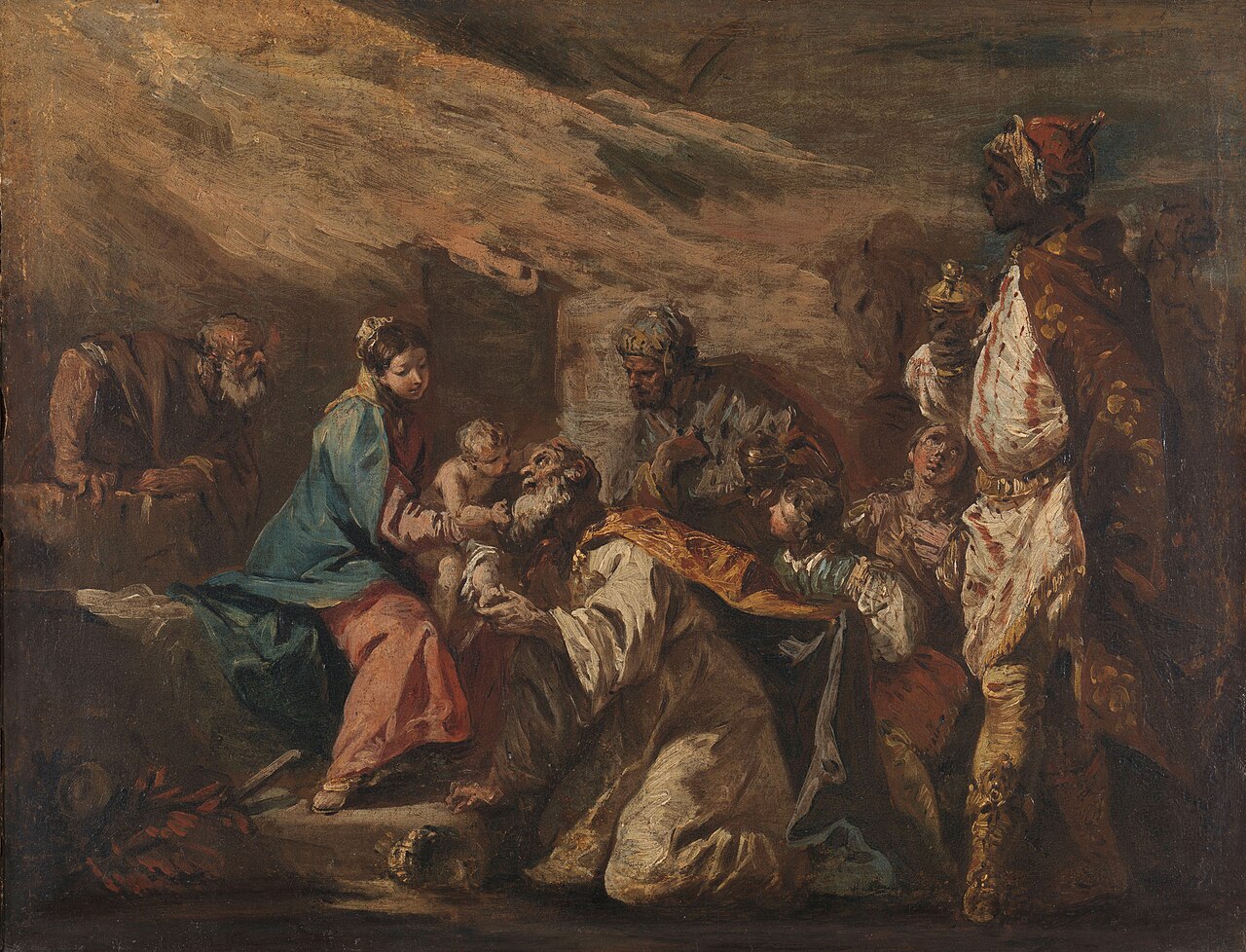 Adoration of the Magi by Gaspare Diziani