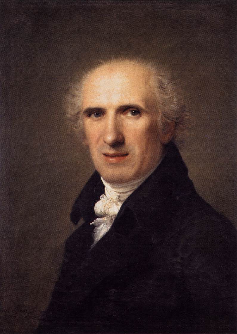 Portrait of Antonio Canova by Gaspare Landi