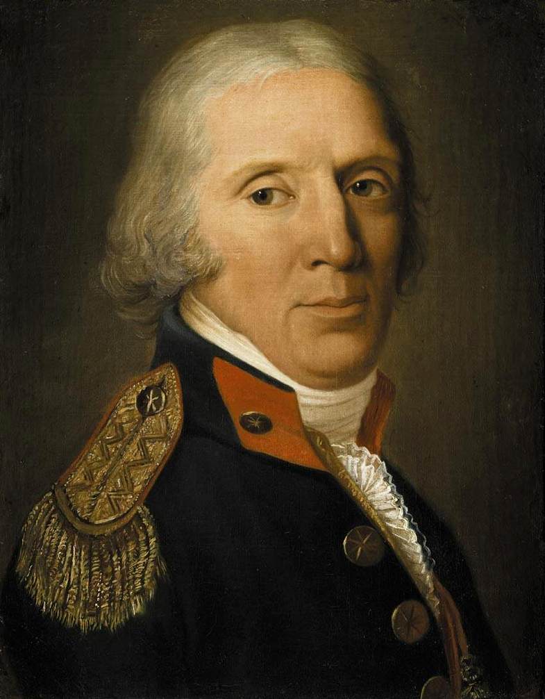 Porträt des Onofrio Boni by Gaspare Landi