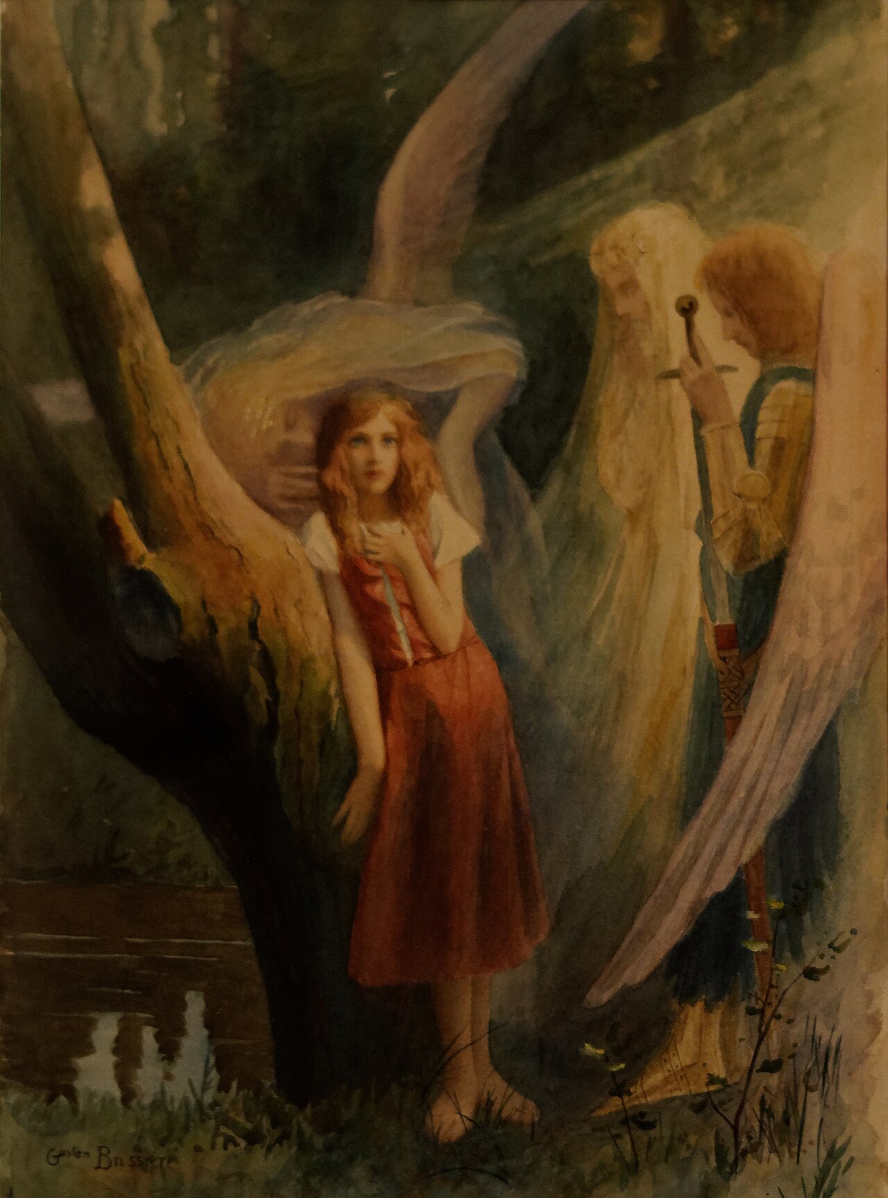 Joan of Arc, the Fated One by Gaston Bussière