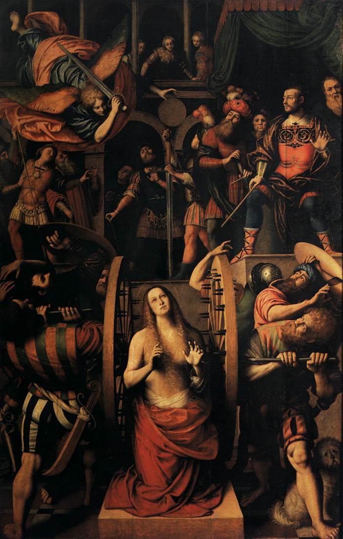 The Martyrdom of Saint Catherine by Gaudenzio Ferrari