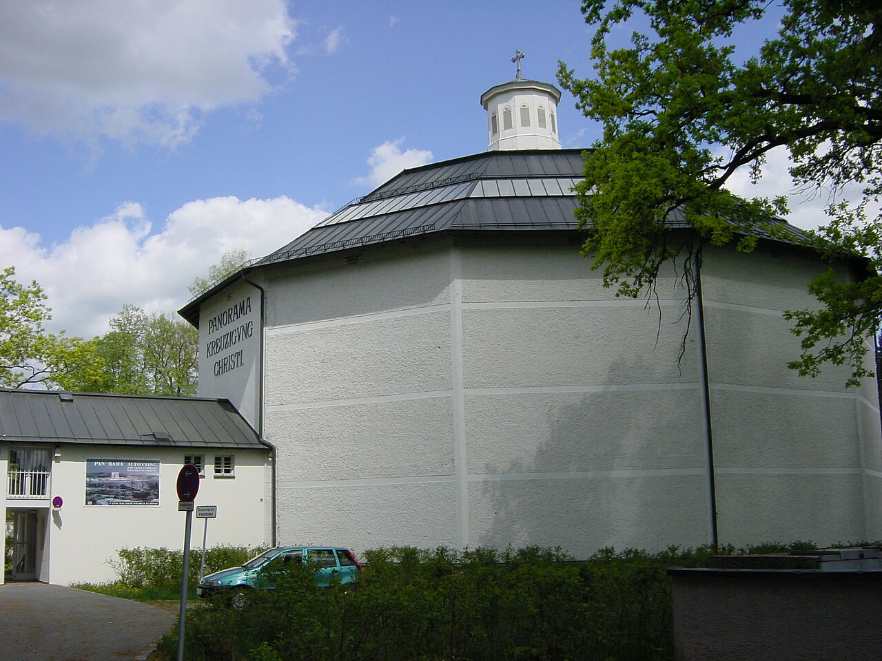 Altötting panorama building by Gebhard Fugel