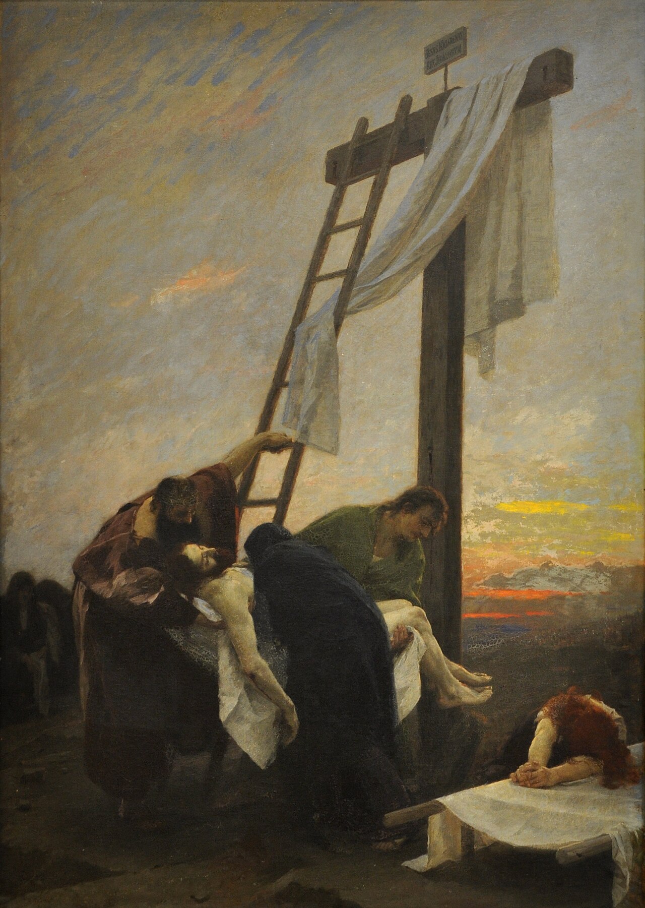 The Descent from the Cross by Gebhard Fugel