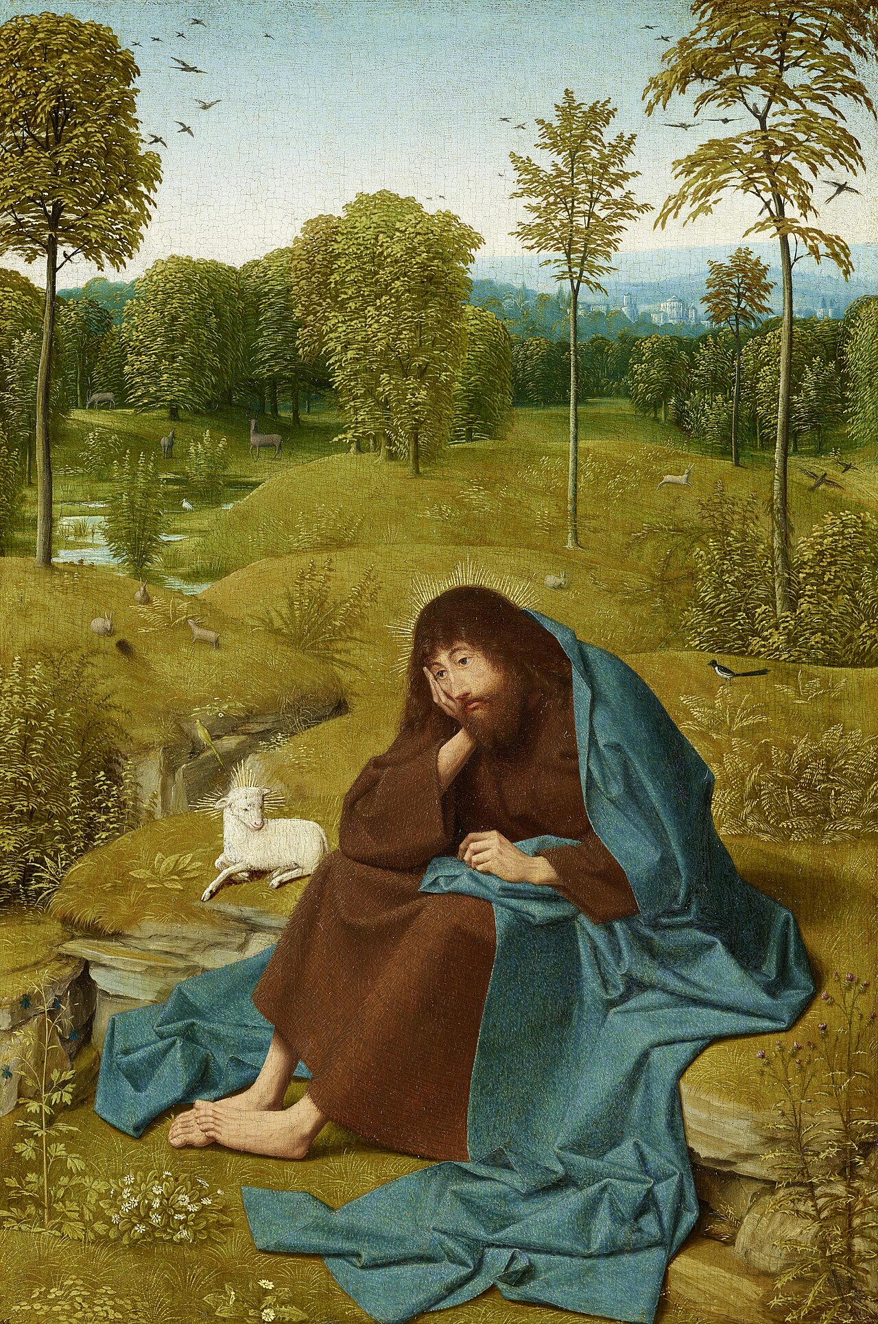 John the Baptist in the Wilderness by Geertgen tot Sint Jans