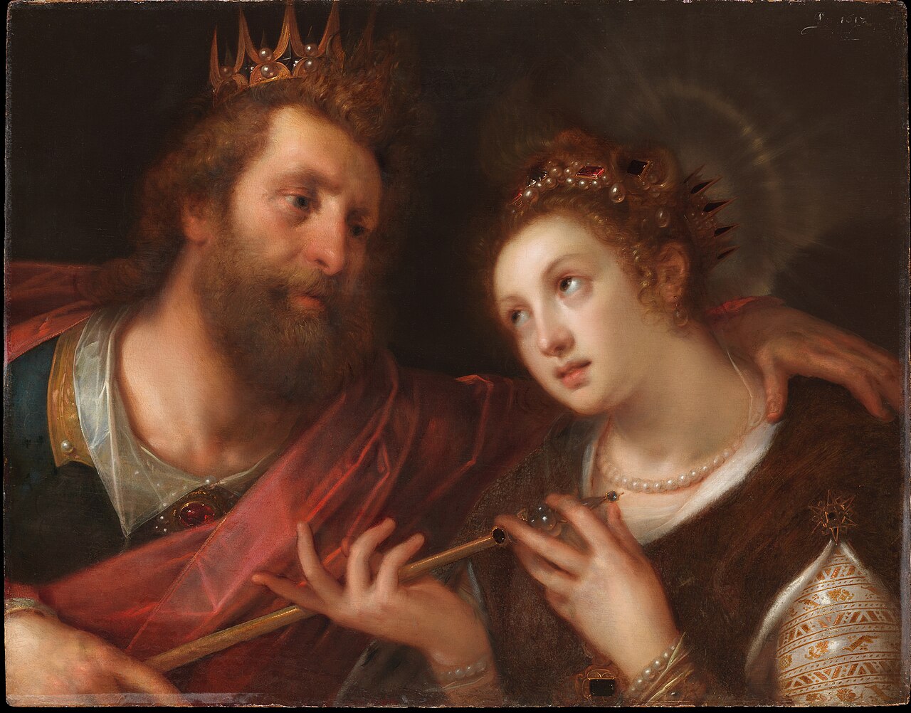 Esther and Ahasuerus by Geldorp Gortzius