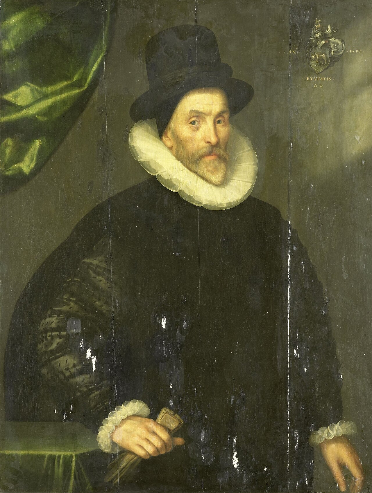 Portrait of Gualtero del Prado by Geldorp Gortzius