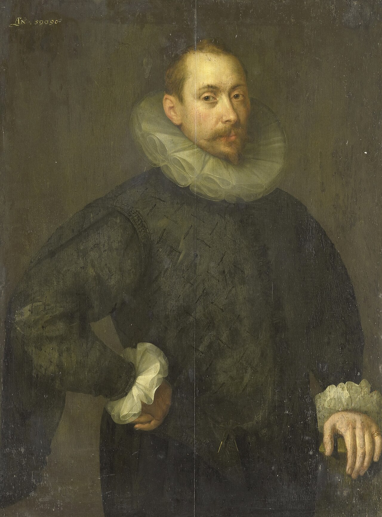 Portrait of Jean Fourmenois by Geldorp Gortzius