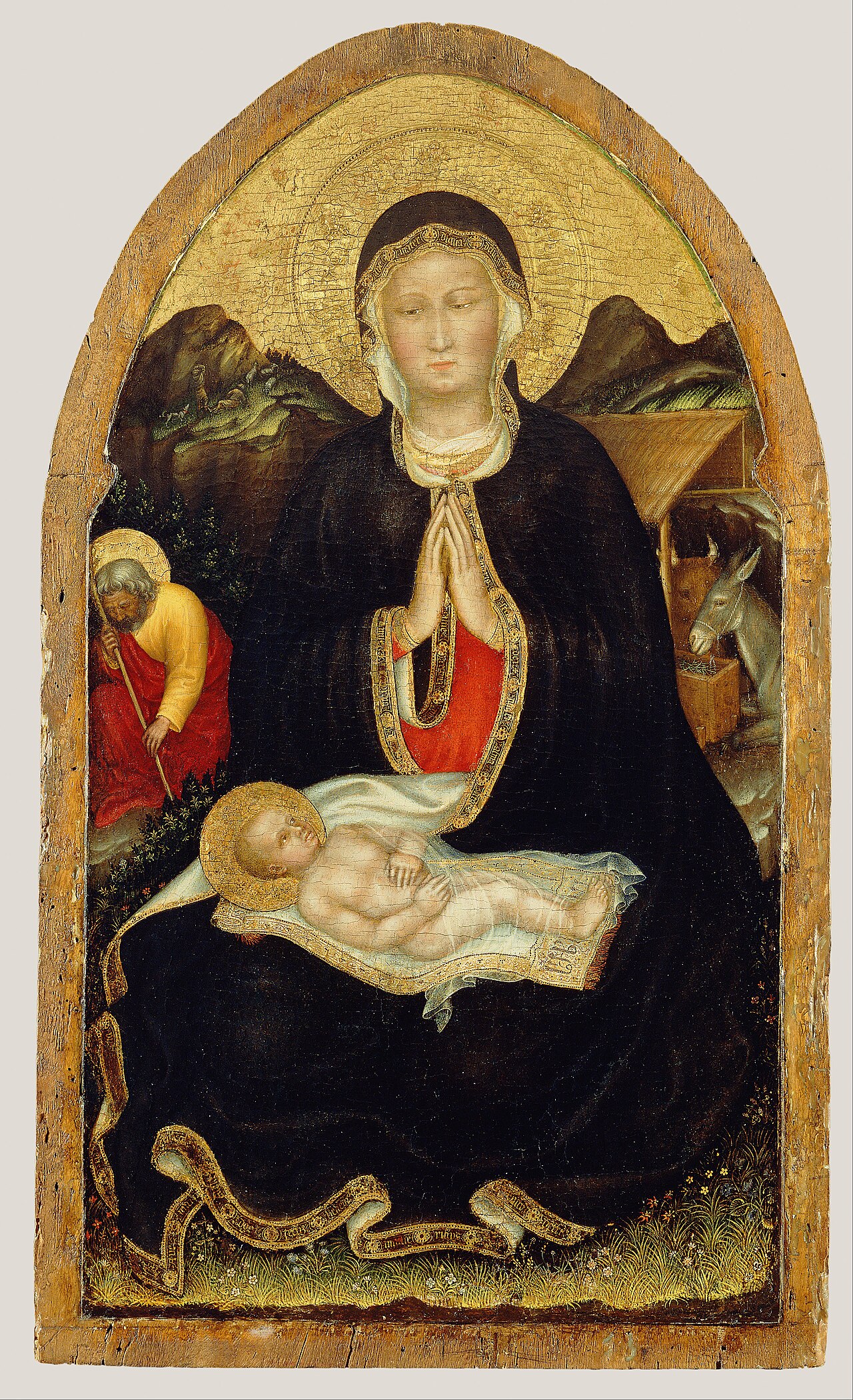 Adoration of the Child by Gentile da Fabriano