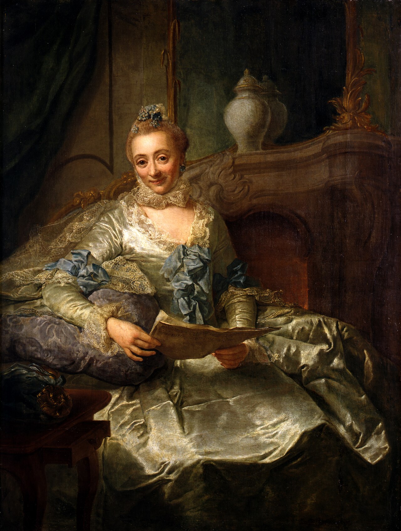 Chamber Councilor Sophie Elisabeth Giese, born von Schwerin by Georg David Matthieu