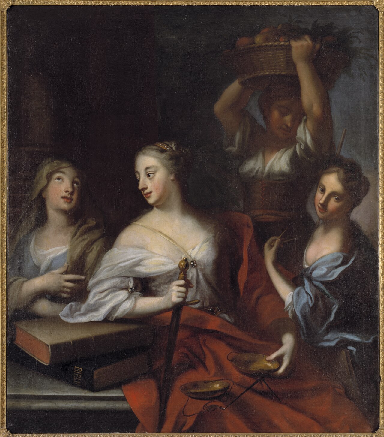 Allegory of the Four Estates by Georg Engelhard Schröder