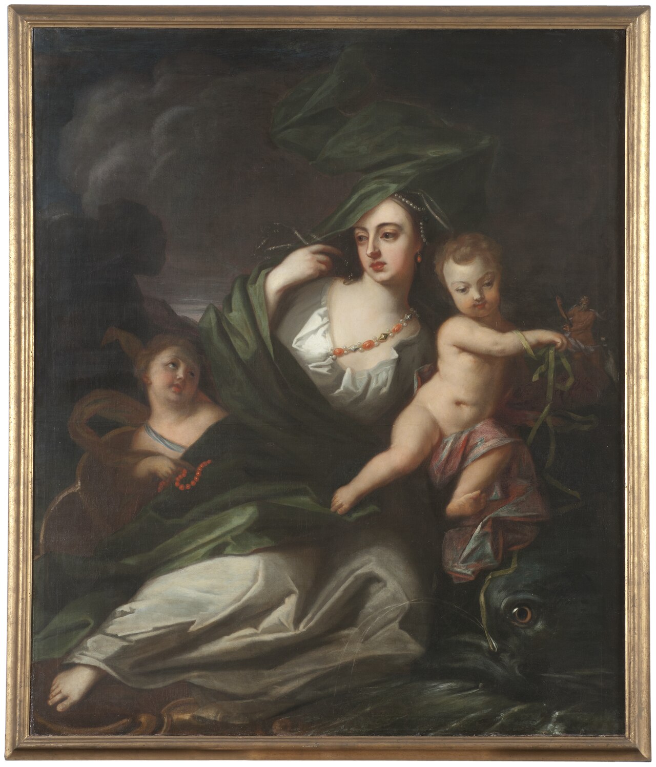 Amphitrite or Allegory of the Element Water by Georg Engelhard Schröder