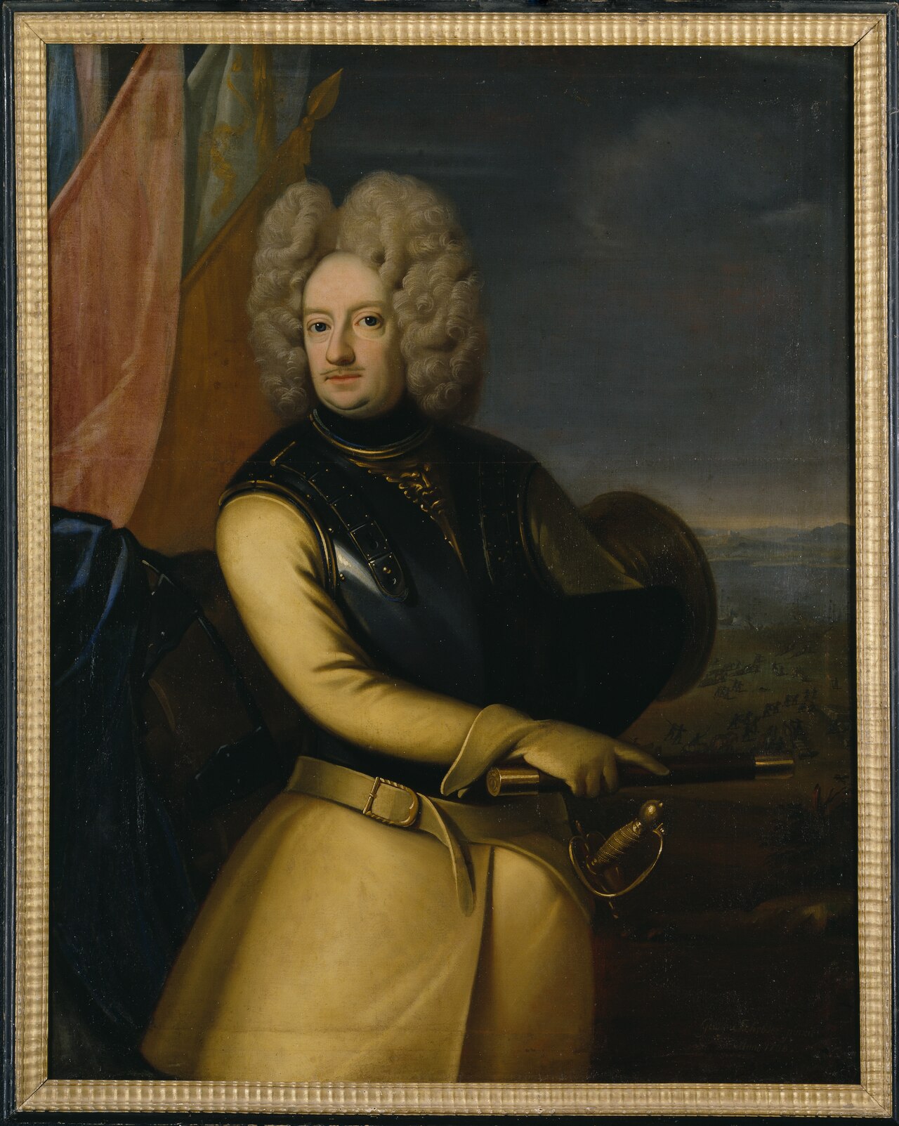 Magnus Stenbock, 1665-1717, count, field marshal by Georg Engelhard Schröder