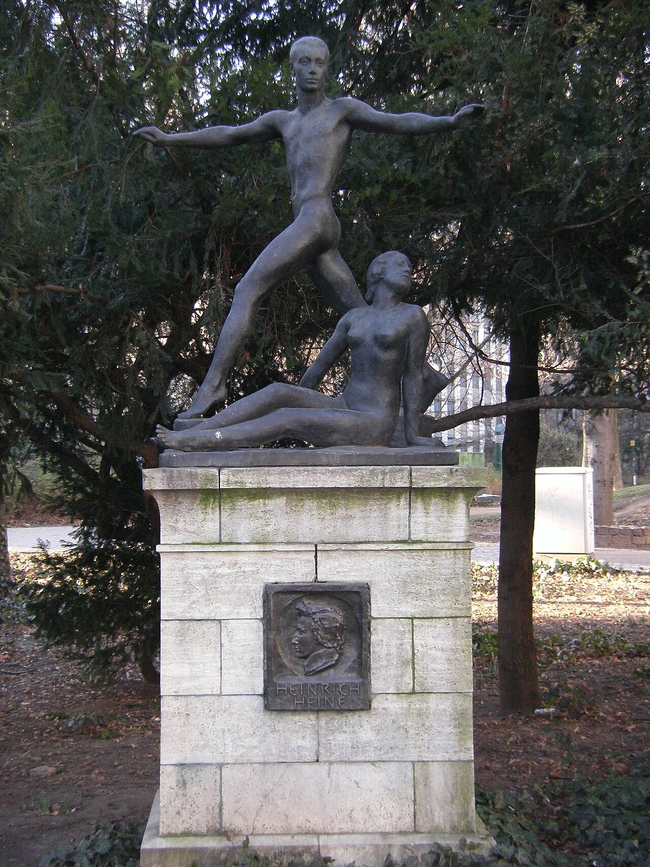 Heinrich Heine memorial by Georg Kolbe