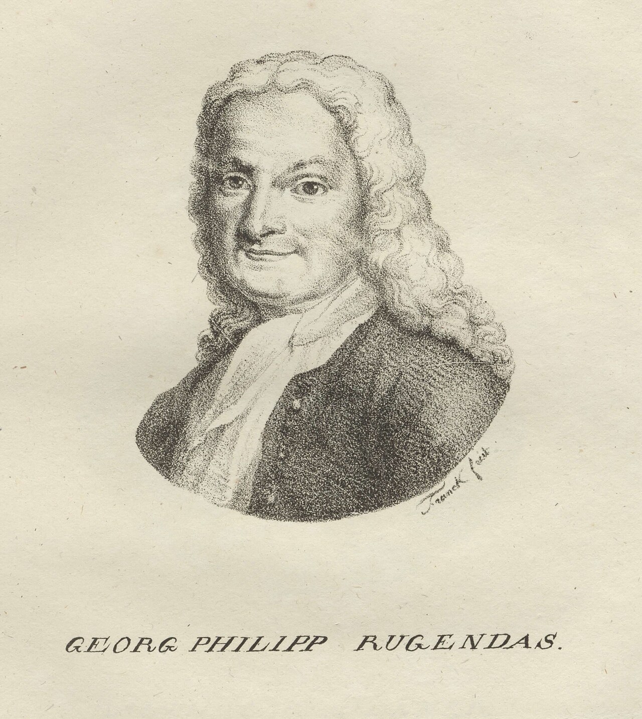 Portrait of Georg Philipp Rugendas the Elder
