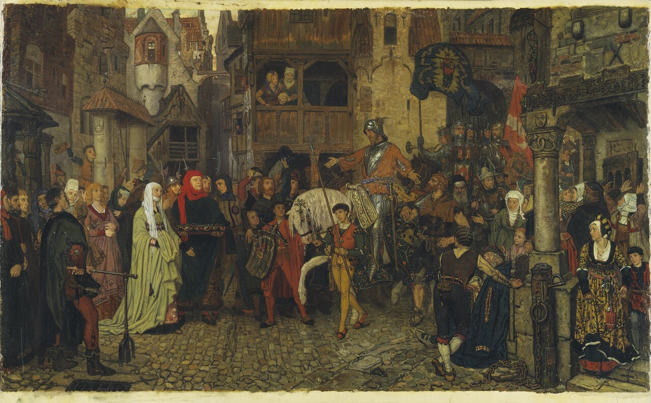 The Entry of Sten Sture the Elder into Stockholm by Georg von Rosen