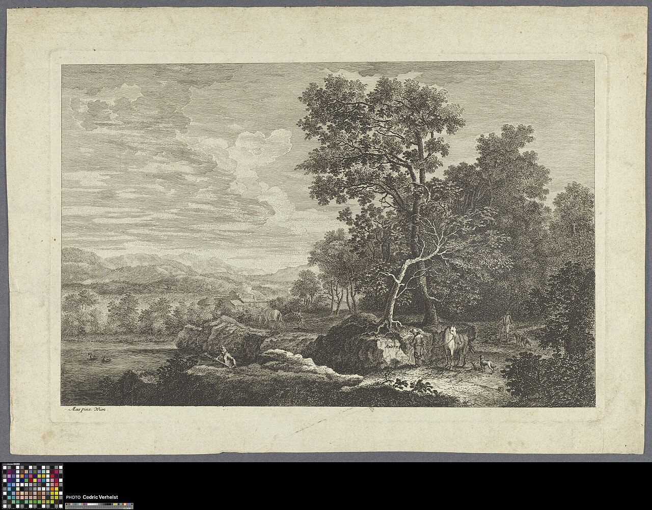 Landscape by Georg Wolfgang Knorr