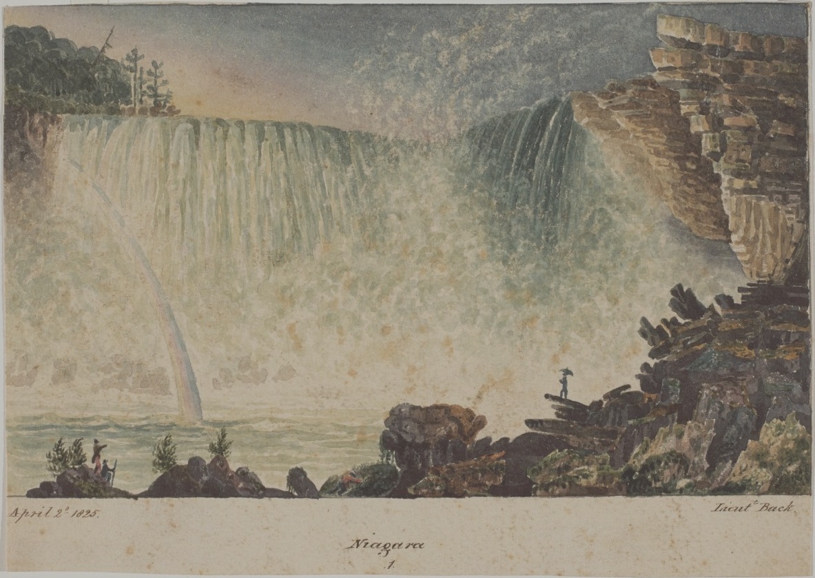 Niagara, April 2nd, 1825 by George Back