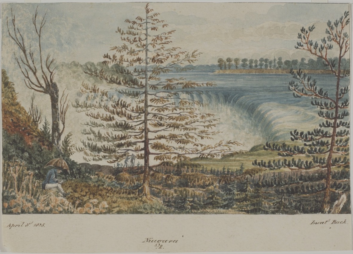 Niagara, April 5th, 1825 by George Back