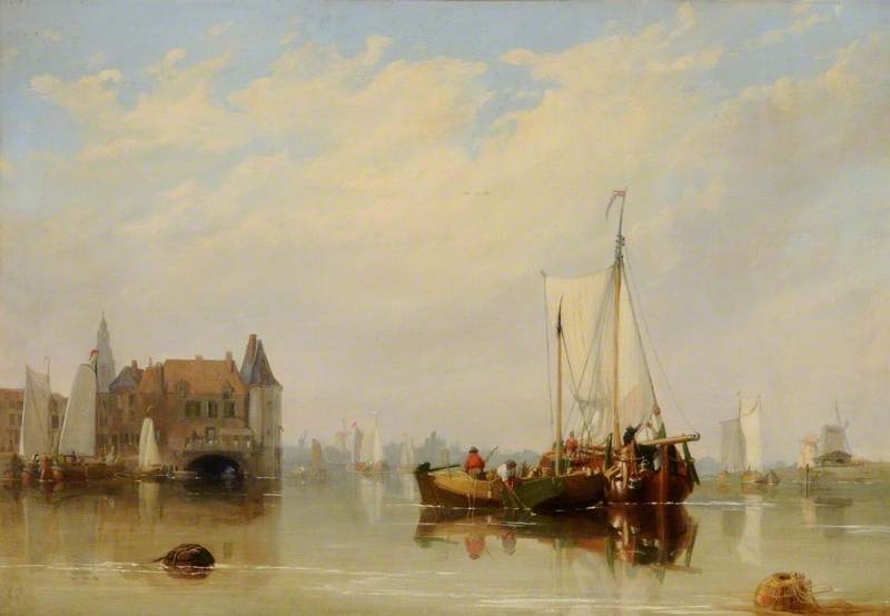 Alkmaar, The Netherlands by George Clarkson Stanfield