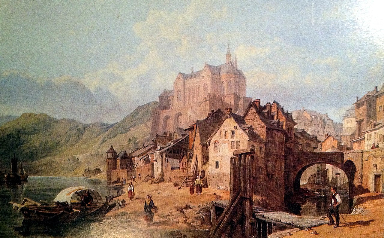Saarburg, Rhineland-Palatinate by George Clarkson Stanfield