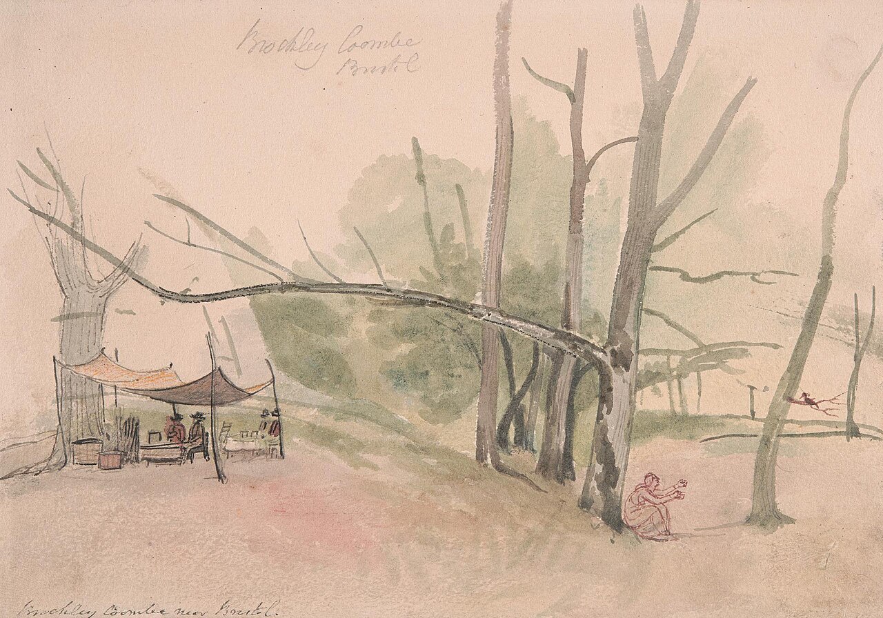 Brockley Coombe, near Bristol by George Cumberland