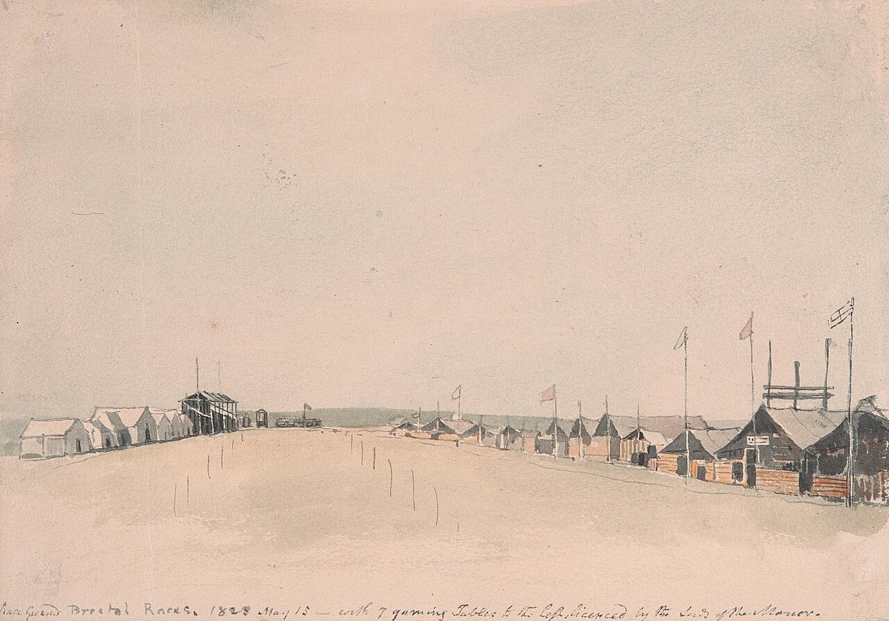 The Race Course at Bristol by George Cumberland