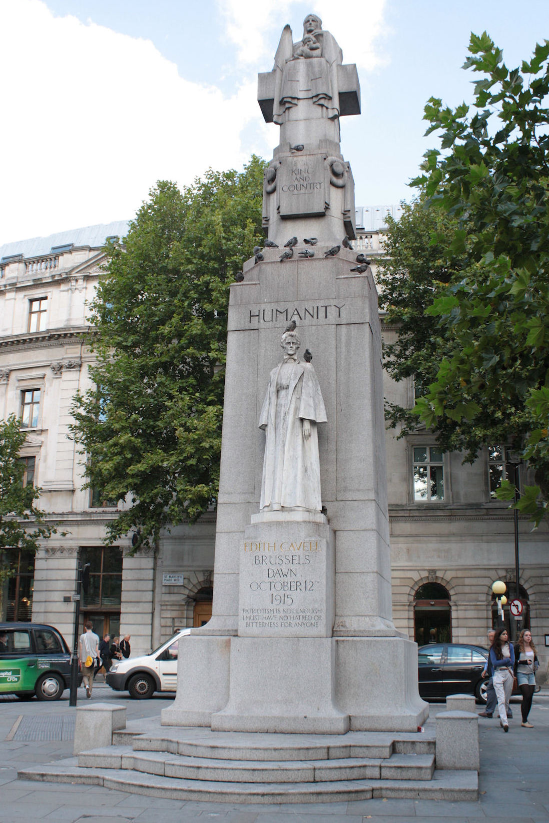 Edith Cavell Memorial by George Frampton