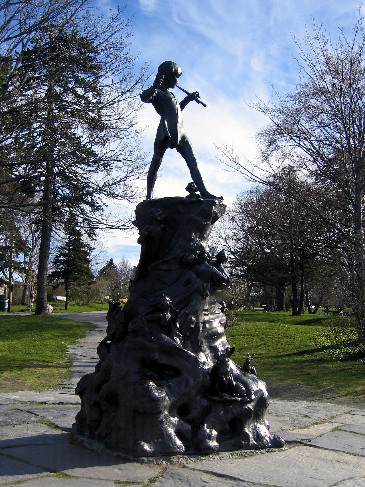 Series of Peter Pan monuments by George Frampton by George Frampton