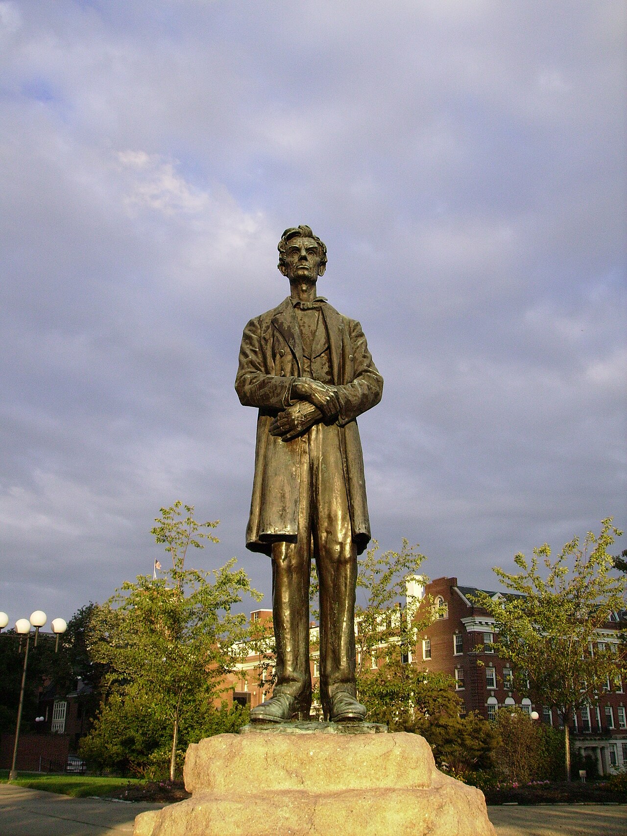 Statue of Abraham Lincoln by George Grey Barnard