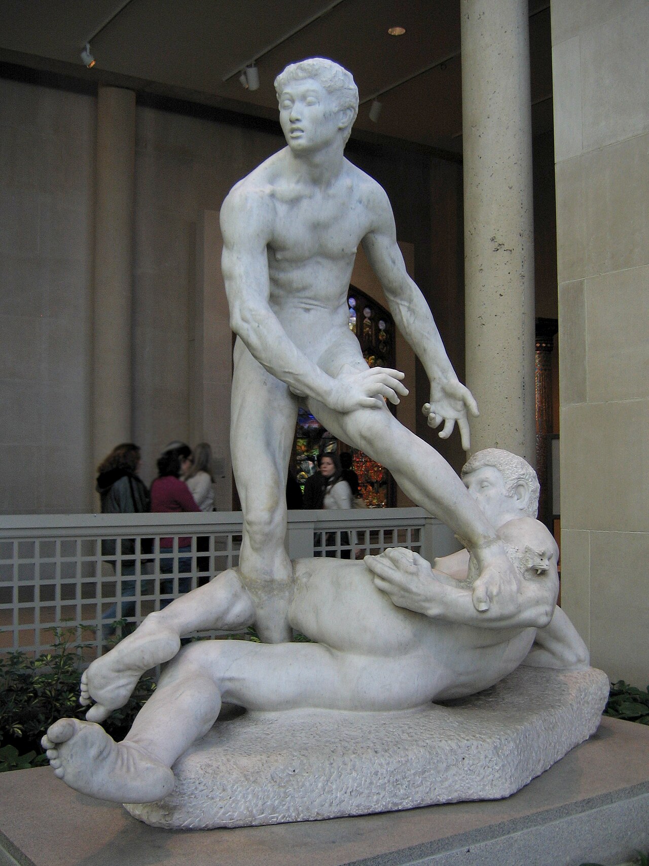 Struggle of the Two Natures in Man by George Grey Barnard