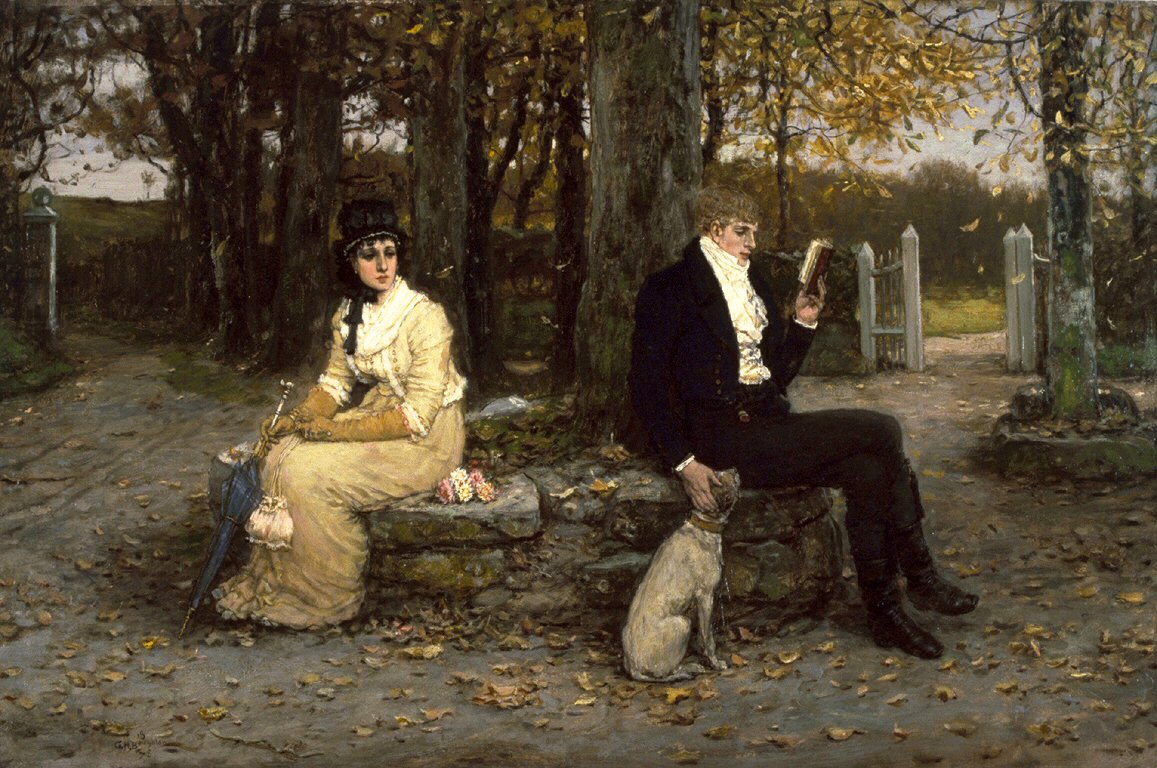 The Waning Honeymoon by George Henry Boughton