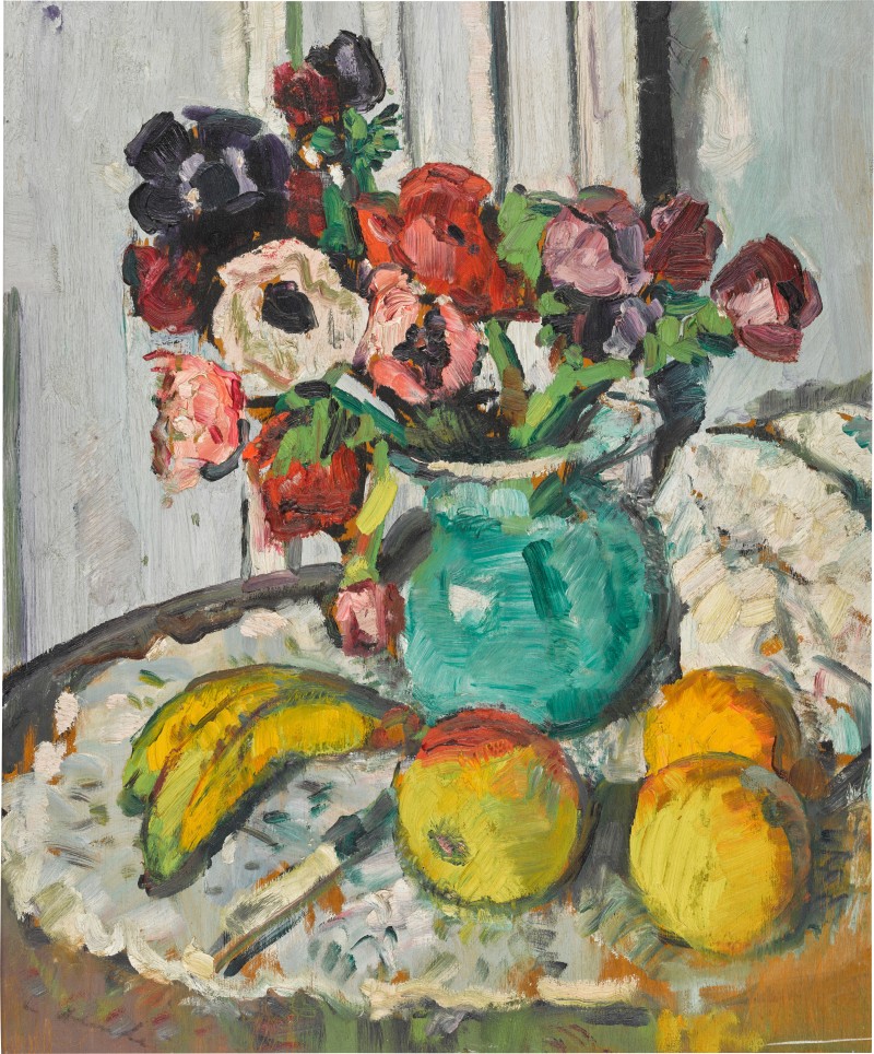 Anemones by George Leslie Hunter