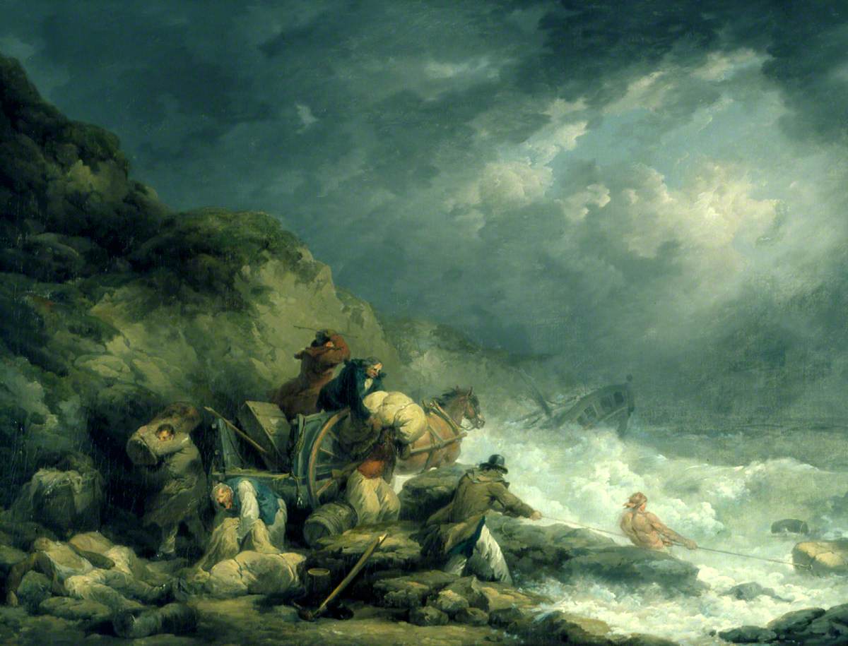 The Wreckers by George Morland
