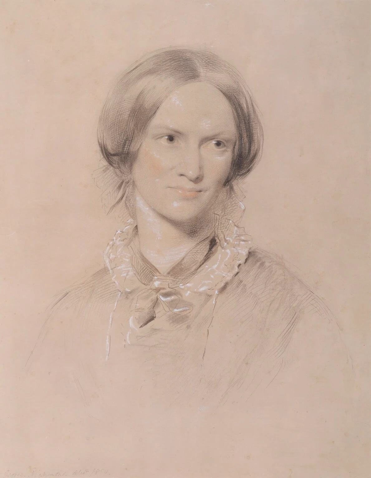 Charlotte Brontë by George Richmond
