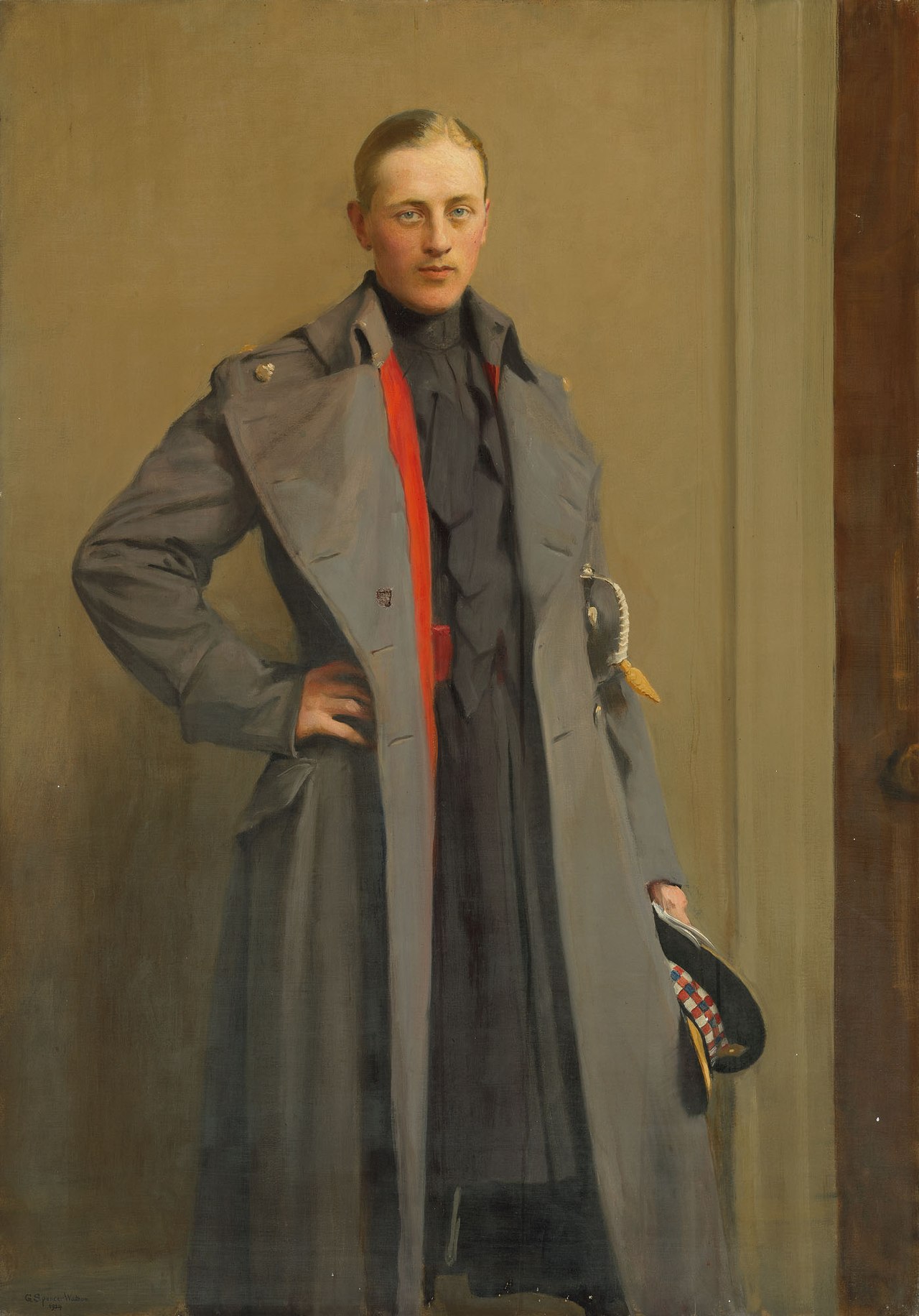 Portrait of 2nd Lieutenant William Gilbert Houldsworth by George Spencer Watson