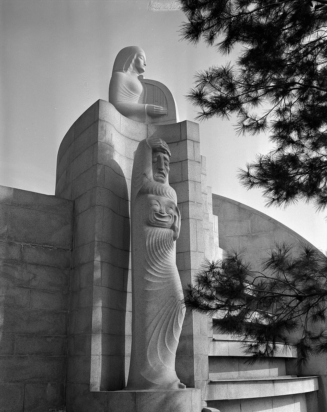 Muse of Music, Dance, Drama by George Stanley