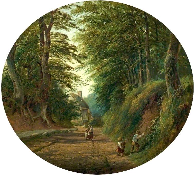 Littleover Hollow, Derbyshire by George Turner