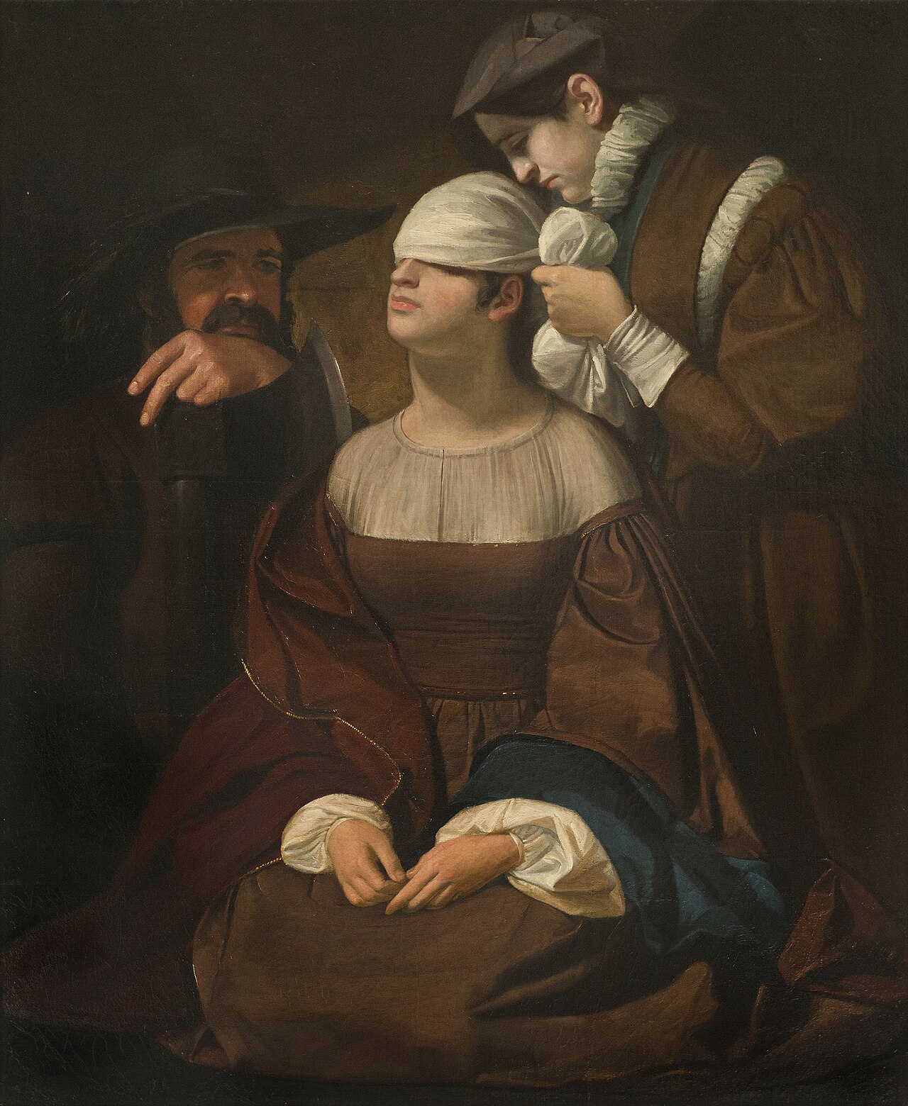 Lady Jane Grey Preparing for Execution by George Whiting Flagg