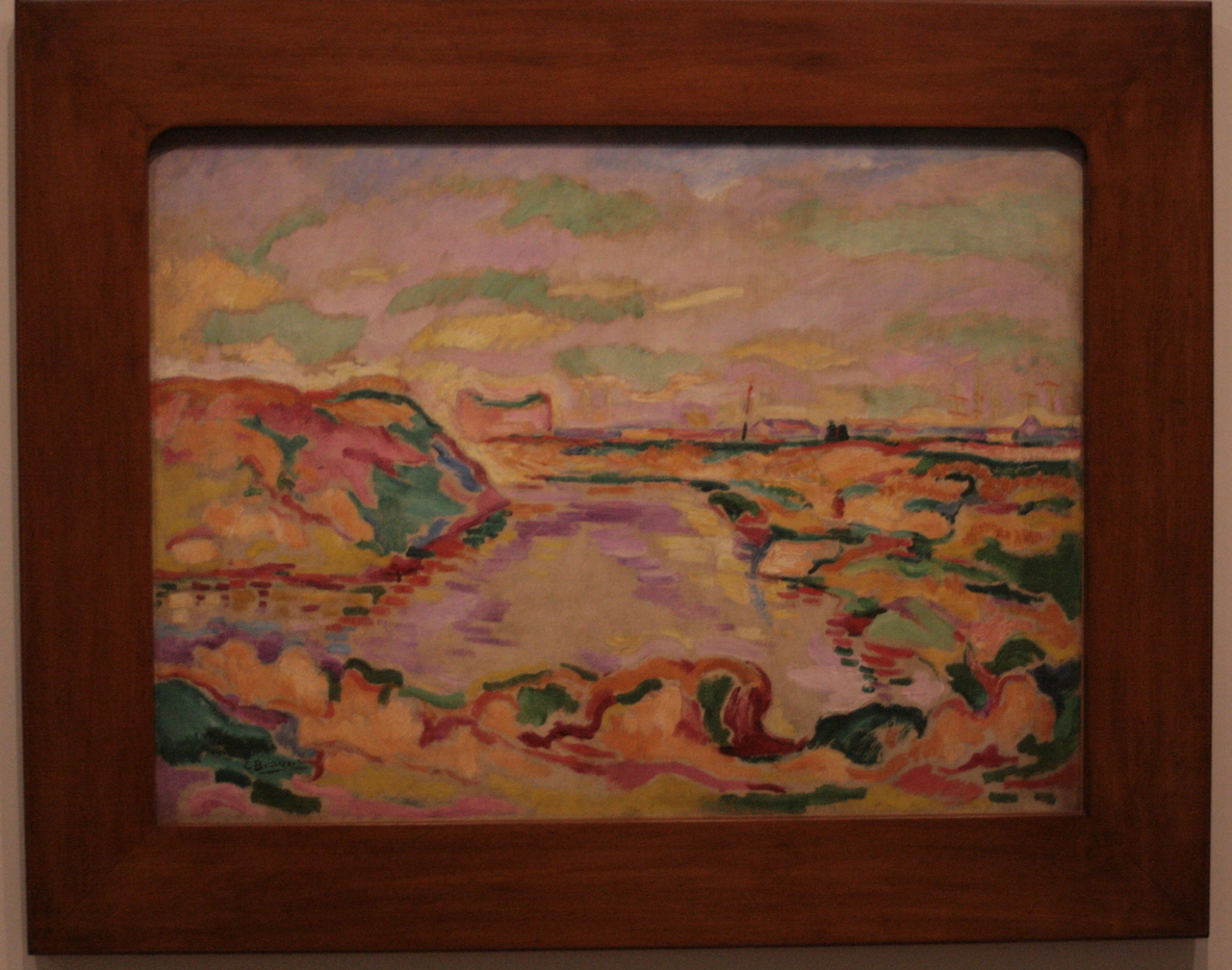 Landscape near Antwerp by Georges Braque