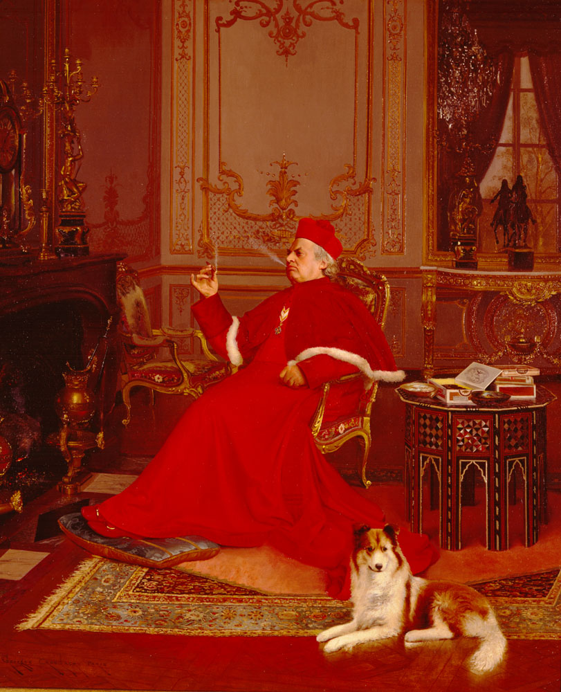 A Quiet Smoke by Georges Croegaert