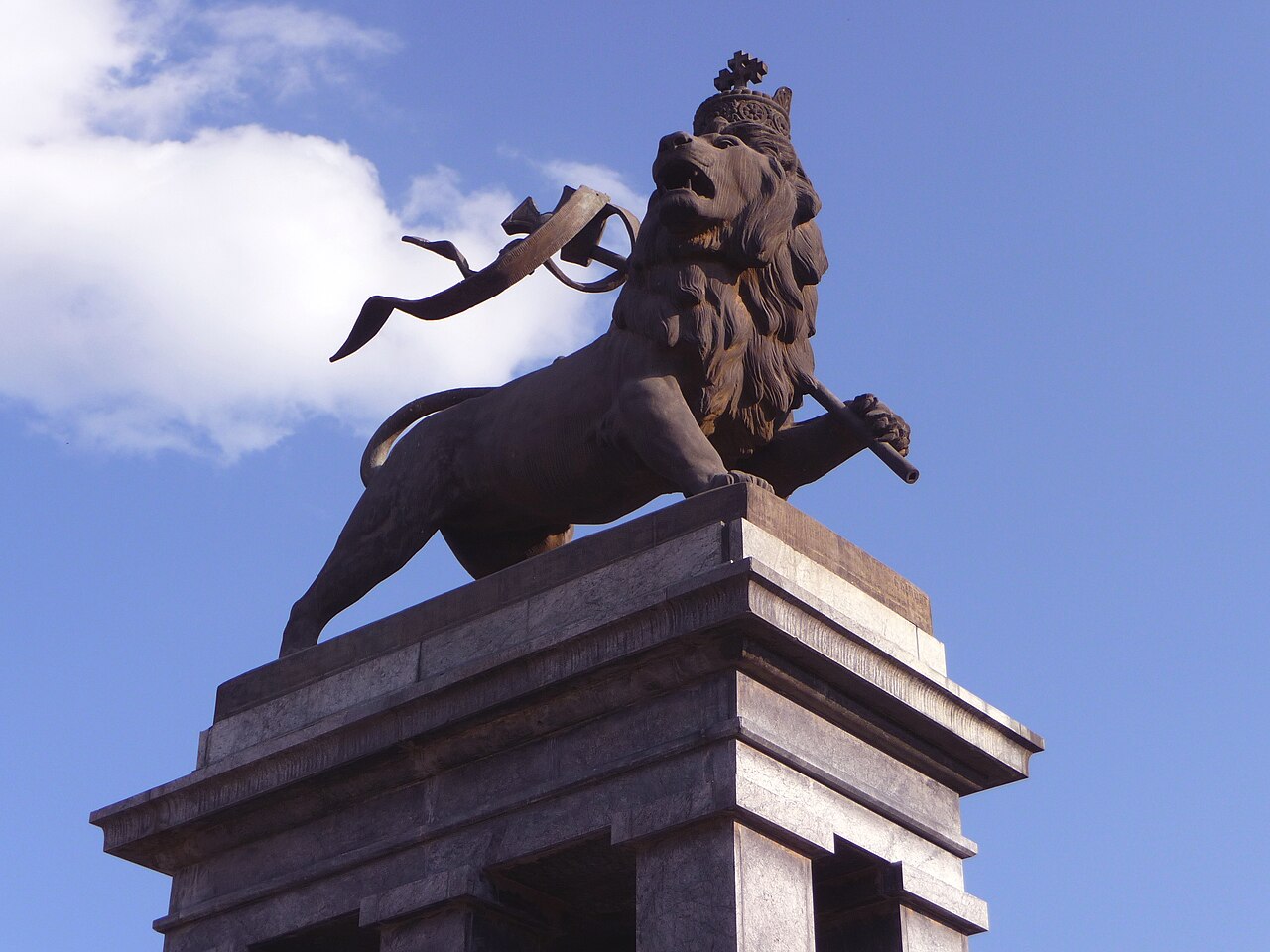 Monument to the Lion of Judah by Georges Gardet